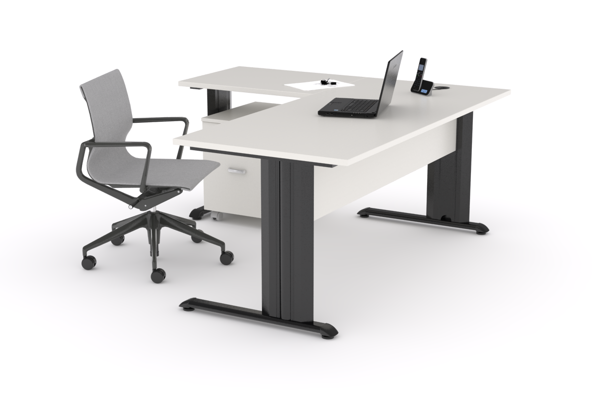 Mesa de escritorio y silla